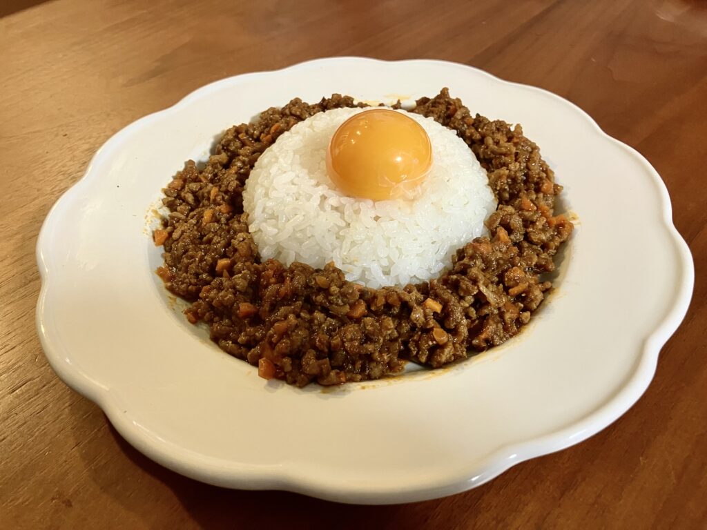 スパイスから作ったキーマカレー