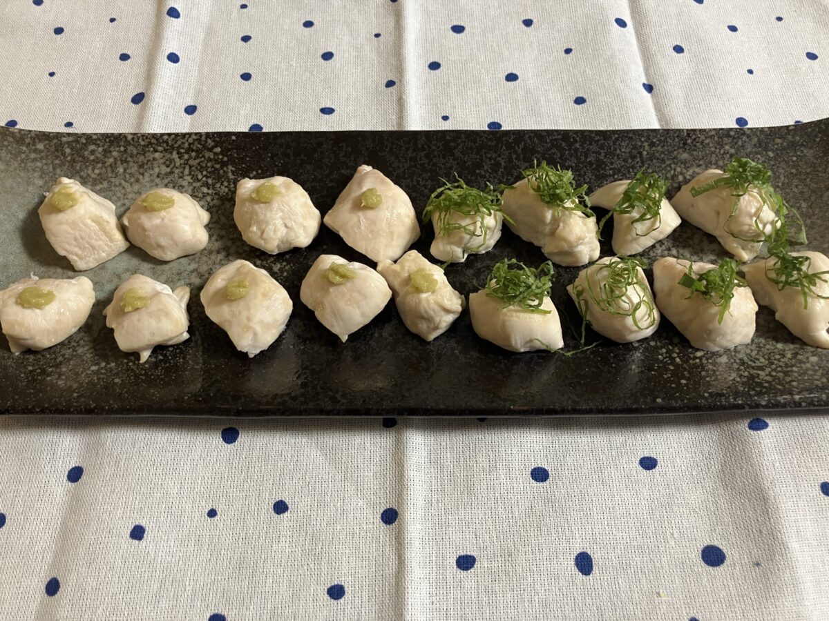 日本酒に合うささみ焼き
