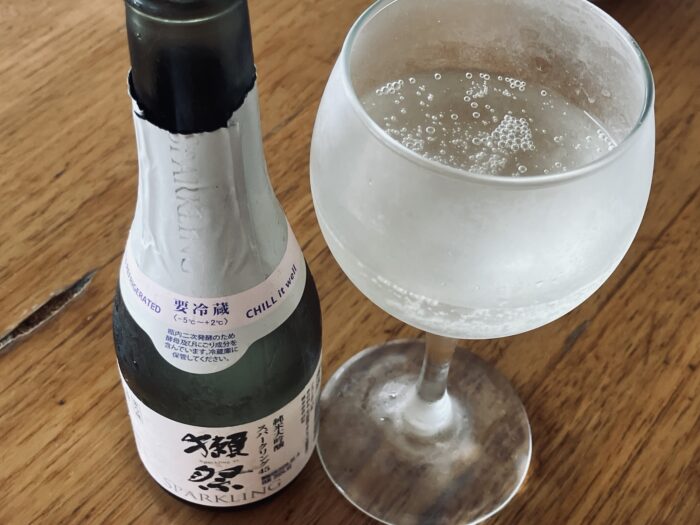 獺祭 純米大吟醸 スパークリング45を実飲