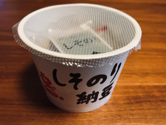 30gのしそのり納豆
