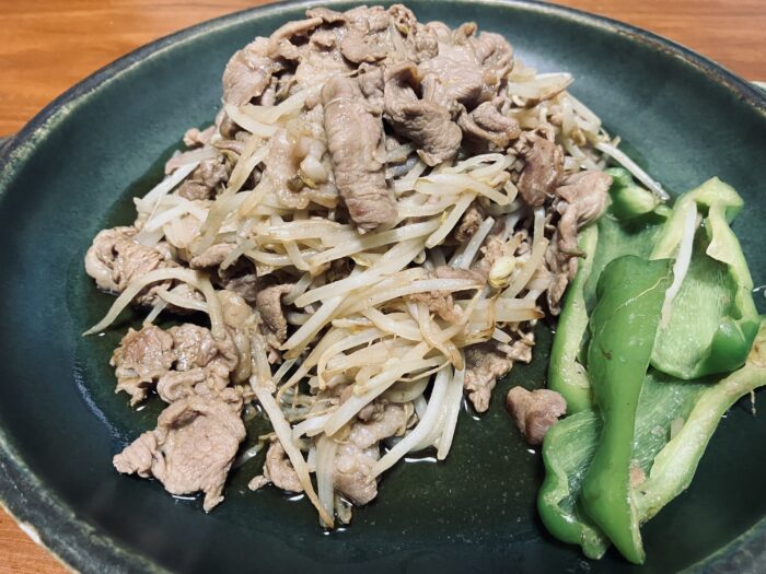 調理後のジンギスカン