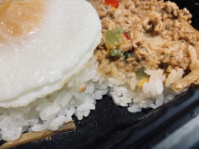 ご飯の量も充分