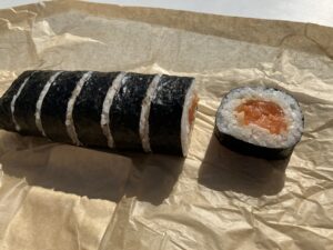 コストコのサーモンポキロール