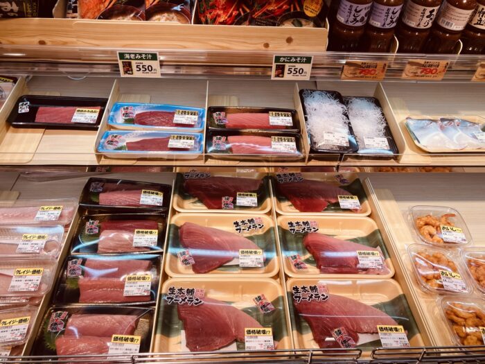 鮮魚コーナー