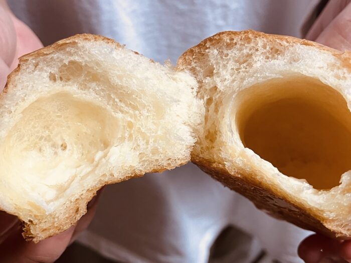 トリュフ薫るバターロールの中身