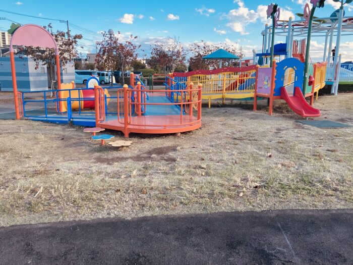 インクルーシブ遊具エリア