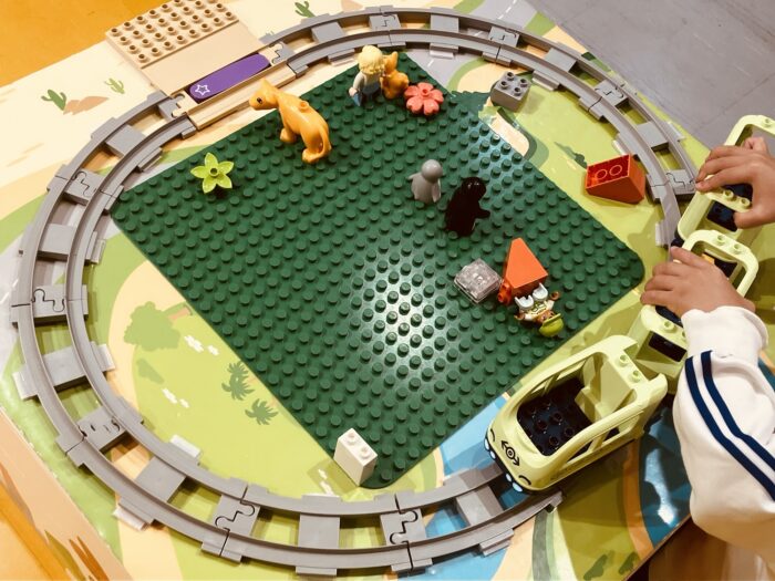 トレイン体験コーナー