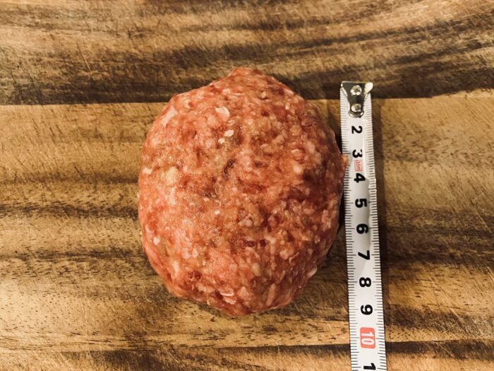 ロピアの「肉だれハンバーグ」を実測