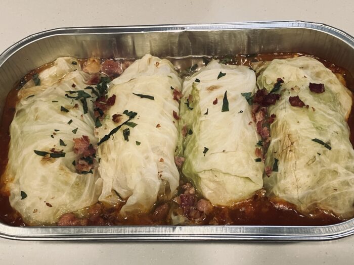 調理前のコストコのロールキャベツ
