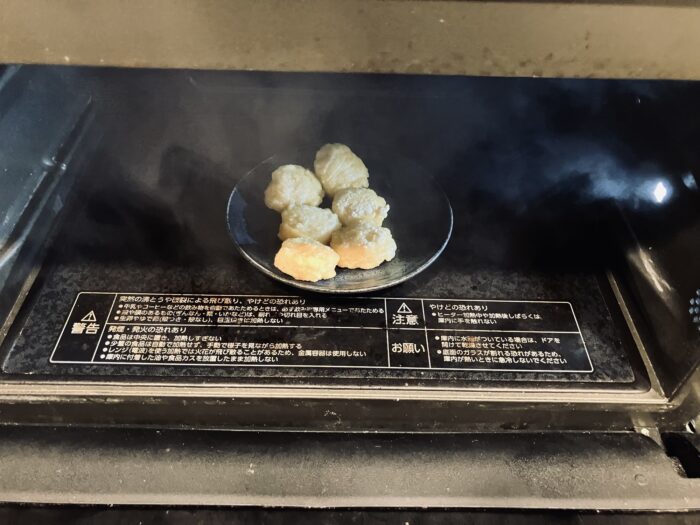 『幻のナゲット』をレンジ調理