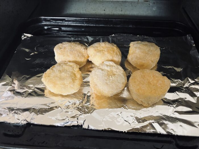 『幻のナゲット』をオーブントースターで調理