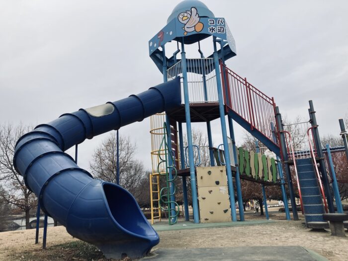 アスレチック系滑り台