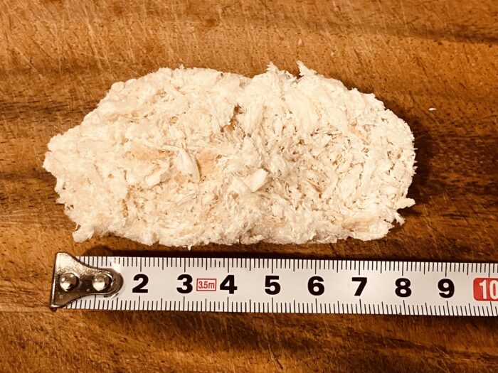 ロピアの冷凍カキフライを計測